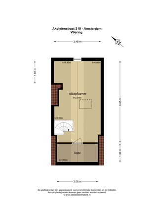 Akoleienstraat 3-3, 1016 LN Amsterdam - 