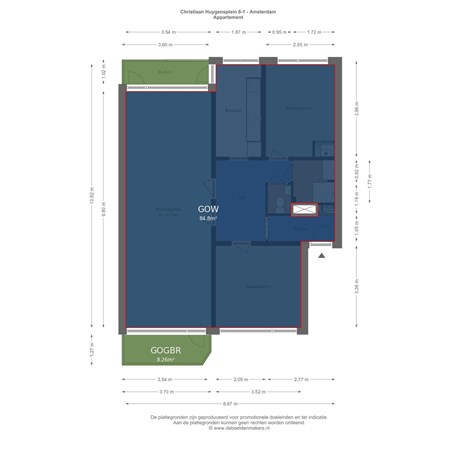 Christiaan Huygensplein 8-1, 1098 RB Amsterdam - Appartement - markings.jpg