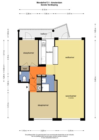 Mendelhof 3-1, 1098 TN Amsterdam - 