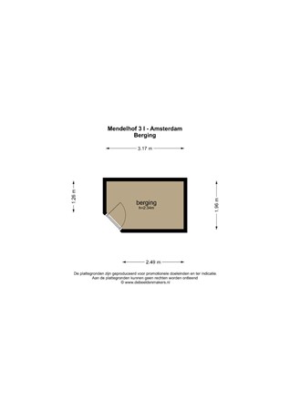 Mendelhof 3-1, 1098 TN Amsterdam - 