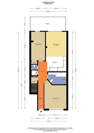 Van Rappardstraat 6H, 1051 HZ Amsterdam - Begane grond - 2D.jpg