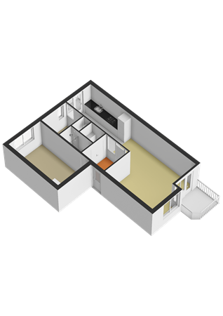 Riouwstraat 79B, 1094 XJ Amsterdam - Tweede verdieping - 3D.jpg