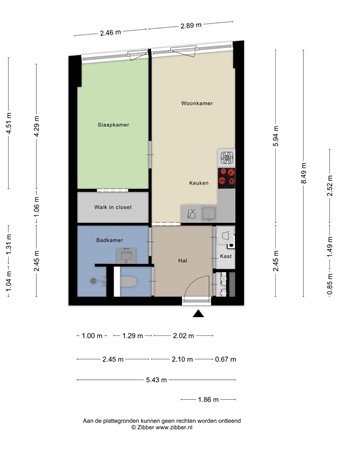 Nico Andriessenstraat 43A33, 2033 ZP Haarlem - 