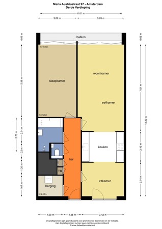 Maria Austriastraat 97, 1087 EK Amsterdam - 
