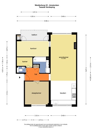 Wedderborg 32, 1082 TA Amsterdam - 