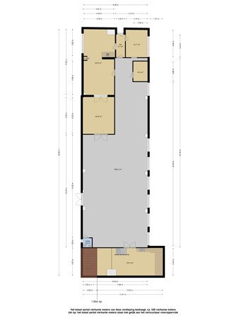 Floorplan - Hyacinthstraat 29, 2252 VD Voorschoten