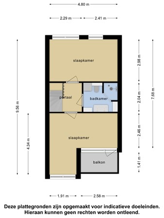 Floorplan - Spankerstraat 6, 2162 LT Lisse