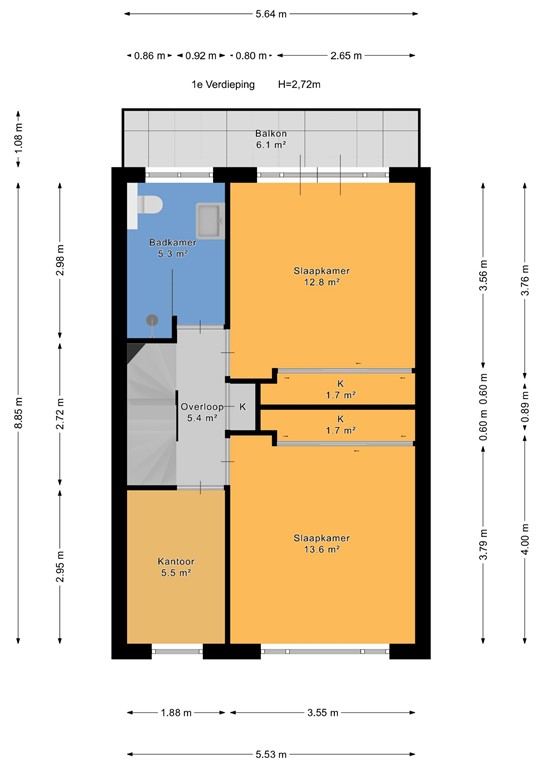 mediumsize floorplan