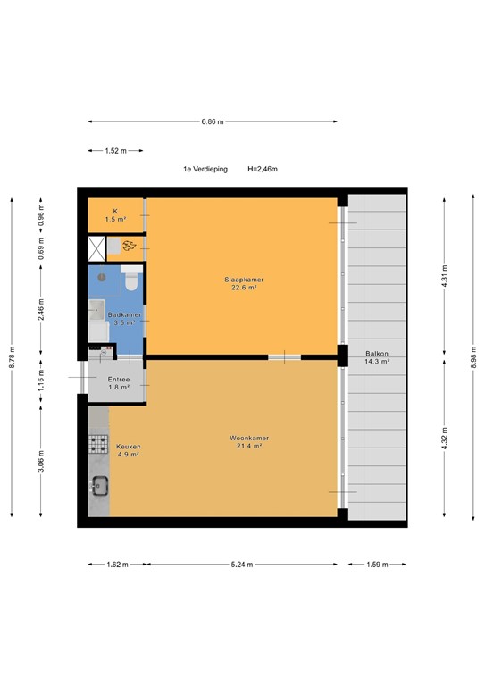 mediumsize floorplan