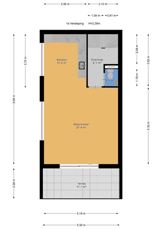 Legakker 38, 2632 AB Nootdorp - 182402065_legakker_38_26_1e_verdieping_first_design_20260218_684682.jpg