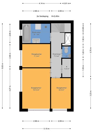 Legakker 38, 2632 AB Nootdorp - 182402065_legakker_38_26_2e_verdieping_first_design_20260218_4e8317.jpg