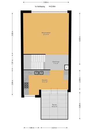 Lauwers 28, 2631 NN Nootdorp - 187520788_lauwers_28_263_1e_verdieping_first_design_20260706_0795a5.jpg