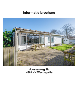 Brochure preview - Informatie brochure Joossesweg 99 Westkapelle.pdf