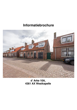 Brochure preview - Informatie brochure 'd Arke 10A Westkapelle.pdf