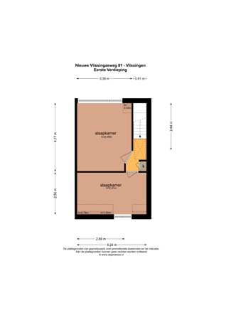 Floorplan - Nieuwe Vlissingseweg 81, 4387 AB Vlissingen