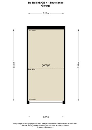 Floorplan - Timmermansstraat 4A, 4374 AS Zoutelande