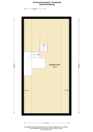 Floorplan - Timmermansstraat 4A, 4374 AS Zoutelande