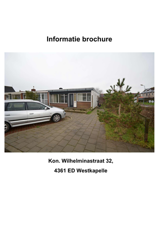 Brochure preview - Informatiebrochure Kon. Wilhelminastraat 32 Westkapelle.pdf
