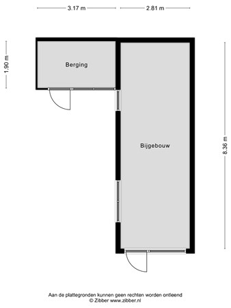 Floorplan - Kloetingseweg 37, 4462 AV Goes