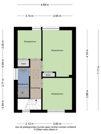 Floorplan - Boomgaardstraat 3, 4431 BJ 's-Gravenpolder