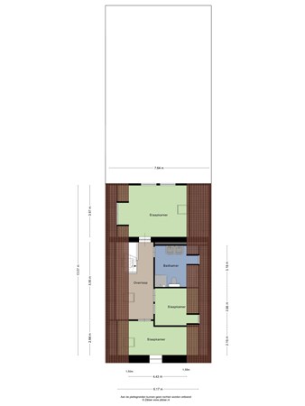 Floorplan - Koekoek 2, 4437 PD Ellewoutsdijk