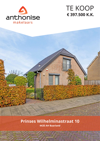 Brochure preview - Prinses Wilhelminastraat 10, 4435 AH BAARLAND (1)