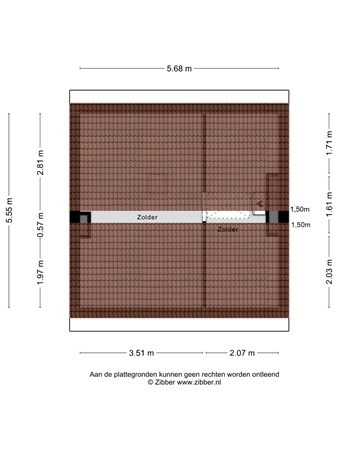 Floorplan - Jozef Israëlsstraat 12, 4462 SJ Goes