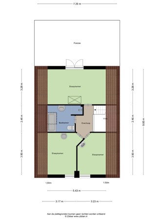 Floorplan - Joosstraat 21, 4458 BZ 's-Heer Arendskerke