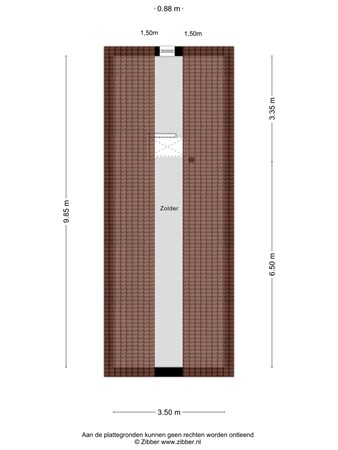 Floorplan - Joosstraat 21, 4458 BZ 's-Heer Arendskerke