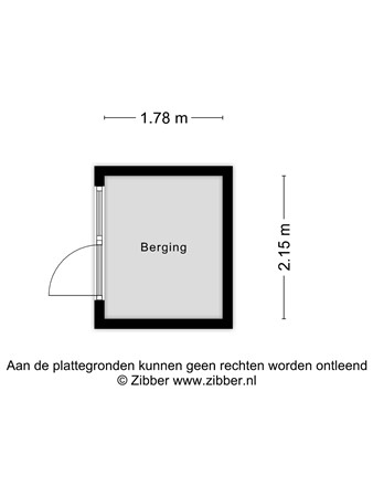 Floorplan - Mahlerlaan 13, 4462 KD Goes