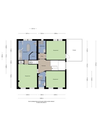 Floorplan - Hoofdstraat 12, 4471 AJ Wolphaartsdijk