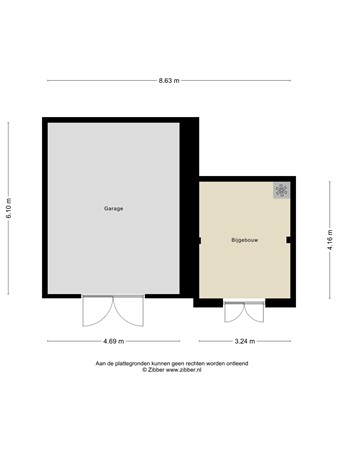 Floorplan - Waardekensstraat 30, 4421 KL Kapelle