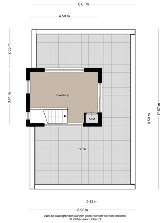 Floorplan - Glenn Millerlaan 35, 4462 LM Goes