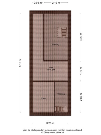 Floorplan - Van Hallstraat 24, 4463 TZ Goes