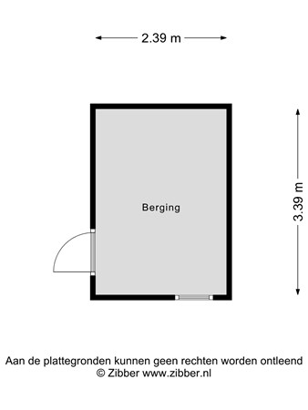 Floorplan - Kamperfoeliestraat 87, 4461 VM Goes