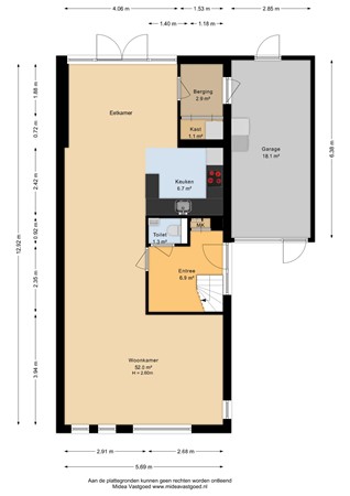Langesân 142, 8939 DV Leeuwarden - Begane grond - 2D.jpg