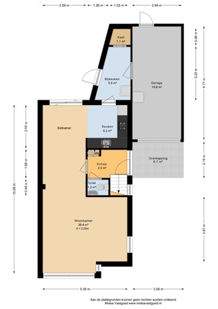 Het Zool 11, 8939 BL Leeuwarden - Begane grond - 2D.jpg