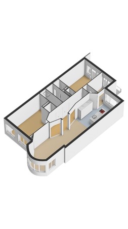 Floorplan - Caan van Necklaan 202, 2281 BR Rijswijk