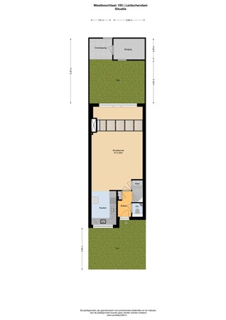 Floorplan - Westboschlaan 185, 2265 GA Leidschendam