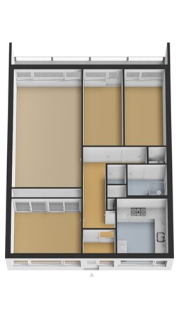 Floorplan - Prinses Annalaan 134, 2263 XR Leidschendam