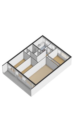 Floorplan - Prinses Annalaan 134, 2263 XR Leidschendam