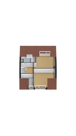 Floorplan - Eksterlaan 25, 2261 EK Leidschendam