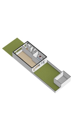 Floorplan - Eksterlaan 25, 2261 EK Leidschendam