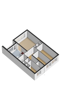 Floorplan - Burgemeester Caan van Necklaan 146, 2262 GR Leidschendam