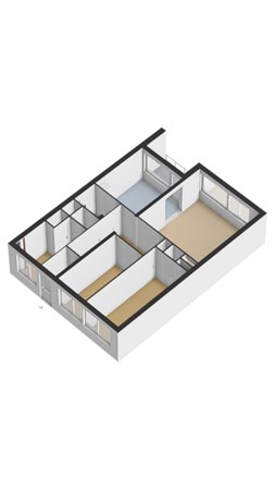 Floorplan - Burgemeester Caan van Necklaan 146, 2262 GR Leidschendam