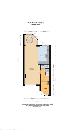 Floorplan - Waalhofflaan 19, 2271 TR Voorburg