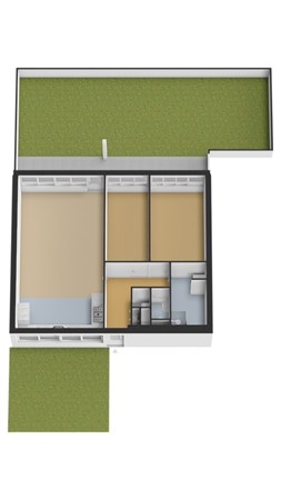 Floorplan - Ir. van der Sluijsplantsoen 70, 2591 CX Den Haag