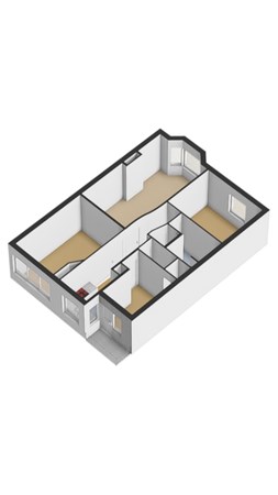 Floorplan - Eerbeeklaan 22, 2573 HS Den Haag