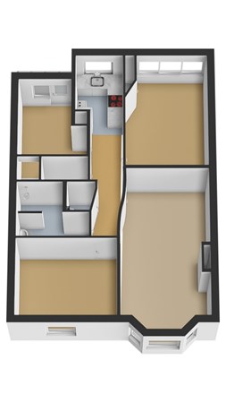 Floorplan - Eerbeeklaan 22, 2573 HS Den Haag