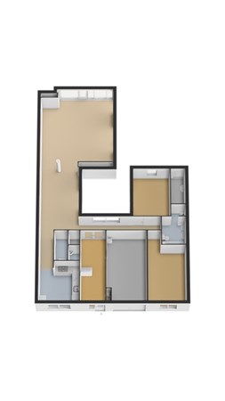 Floorplan - Henricuskade 269, 2497 ND Den Haag
